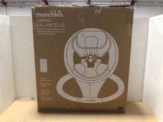 MUNCHKIN SWING BALANCELLE BLUETOOTH ENABLED BABY SWING RRP £180: LOCATION - BR8