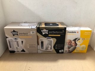 3 X ASSORTED BABY ITEMS TO INCLUDE MEDELA SWING FLEX ELECTRIC 2-PHASE BREAST PUMP: LOCATION - BR10