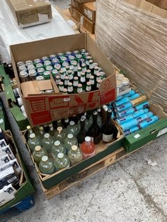 (COLLECTION ONLY) PALLET OF MIXED NON ALCOHOLIC DRINKS TO INCLUDE IMPOSSIBREW 440ML BBE - 27/05/25: LOCATION - B6