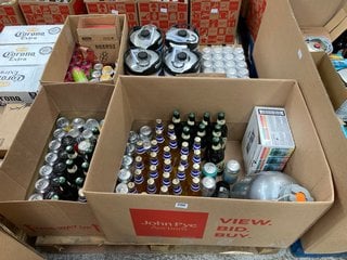 (COLLECTION ONLY) PALLET OF ASSORTED BEERS & LAGERS TO INCLUDE PERONI CAPRI: LOCATION - B6