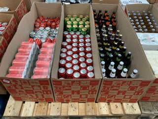 (COLLECTION ONLY) PALLET OF ASSORTED DRINKS TO INCLUDE JAIPUR PALE ALE 5.9% VOL 500ML (WE OPERATE A CHALLENGE 25 POLICY. 18+ ID MAY BE REQUIRED UPON COLLECTION/DELIVERY, E.G. A VALID PASSPORT OR PHOT