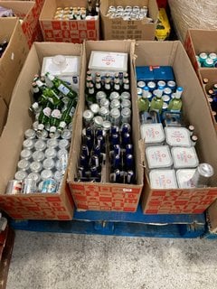 (COLLECTION ONLY) PALLET OF ASSORTED LAGERS TO INCLUDE BREWDOG UNK AF 0.0% VOL: LOCATION - B7