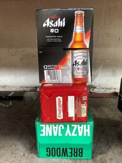 (COLLECTION ONLY) QTY OF ASSORTED DRINKS TO INCLUDE ASAHI SUPER DRY LAGER 5% VOL 330ML (WE OPERATE A CHALLENGE 25 POLICY. 18+ ID MAY BE REQUIRED UPON COLLECTION/DELIVERY, E.G. A VALID PASSPORT OR PHO