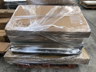 PALLET OF ASSORTED SPARES AND REPAIRS TV'S (PCB BOARDS REMOVED ): LOCATION - B2 (KERBSIDE PALLET DELIVERY)