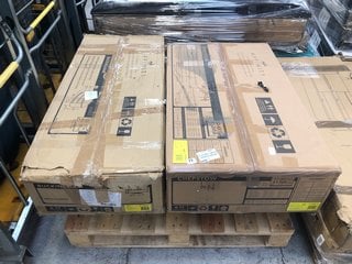 PALLET OF ASSORTED FLAT PACK ITEMS TO INCLUDE AFFINITY TV STAND: LOCATION - B3 (KERBSIDE PALLET DELIVERY)