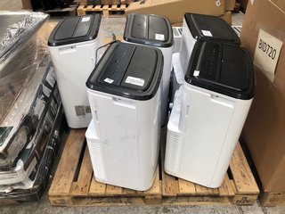 5 X AEG PORTABLE AIR CONDITIONERS: LOCATION - B4