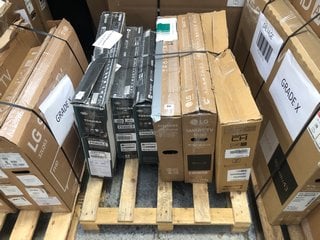 PALLET OF ASSORTED SPARES & REPAIRS TV'S ( PCB BOARDS REMOVED ): LOCATION - B5 (KERBSIDE PALLET DELIVERY)