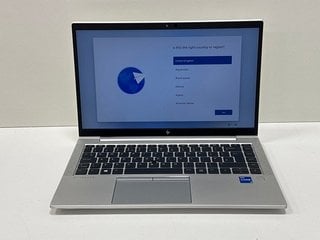 HP ELITEBOOK 840 G8 256 GB LAPTOP IN SILVER. (UNIT ONLY). 11TH GEN INTEL CORE I5-1135G7 @ 2.40GHZ, 16 GB RAM, 14.0" SCREEN, INTEL IRIS XE GRAPHICS [JPTM125615]