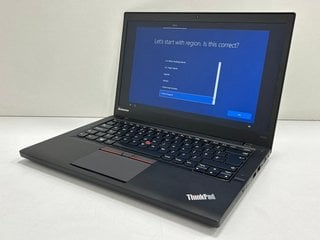 LENOVO THINKPAD T450S 256GB LAPTOP: MODEL NO 20BXCTO1WW (UNIT ONLY). INTEL CORE I5-5300U @ 2.30GHZ, 8GB RAM, 14.0" SCREEN, INTEL HD GRAPHICS 5500 [JPTM125609]