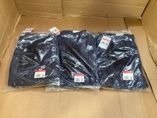 3 X NIKE MENS STANDARD FIT TAPER LEG REGULAR LENGTH CUFFED JOGGERS IN NAVY SIZE: L - RRP - £135: LOCATION - E3