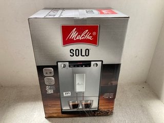 MELITTA SOLO SUPER AUTOMATIC COFFEE MAKER - RRP £399: LOCATION - H15