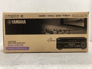 YAMAHA AV RECIEVER AMPLI - TUNER AUDIO - VIDEO MODEL: RX - V675 - RRP - £295: LOCATION - E0