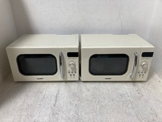 2 X COMFEE MICROWAVE OVENS MODEL: CM - M202RAF(CM): LOCATION - H17