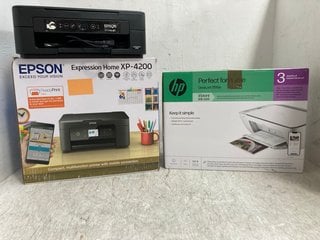 3 X ASSORTED HP AND EPSON HOME PRINTERS: LOCATION - G14