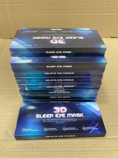 QTY OF 3D SLEEP EYE MASKS: LOCATION - F0