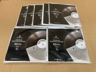 QTY OF BIG FUDGE 50 PREMIUM MASTER VINYL SLEEVES: LOCATION - F1