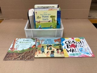 QTY OF ASSORTED BOOKS TO INCLUDE MAVIS THE BRAVEST BY LU FRASER AND SARAH WARBURTON: LOCATION - F4