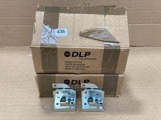 2 X BOXES OF DLP STAINLESS STEEL CONNECTOR PIECES: LOCATION - F4