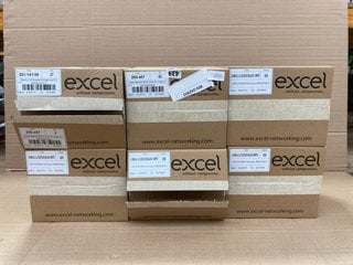 6 X BOXES OF EXCEL ENBEAM PIGTAIL OS2 G657A2 LC/APC TB 12 COLOUR 2M: LOCATION - F4