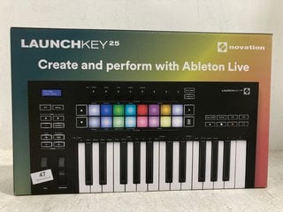 NOVATION LAUNCHKEY 25 MIDI KEYBOARD CONTROLLER - RRP £139: LOCATION - E1