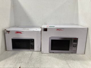 2 X ASSORTED JOHN LEWIS AND PARTNERS 20L AND 25L MICROWAVES: LOCATION - F8