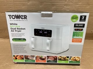 TOWER 8.5L BASKET AIR FRYER IN WHITE: LOCATION - G6