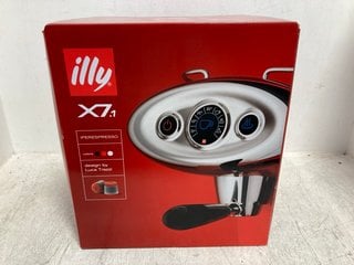 ILLY X7.1 COFFEE MAKER MACHINE - RRP £156: LOCATION - G2