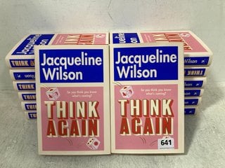 QTY OF THINK AGAIN BOOKS BY JACQUELINE WILSON: LOCATION - G1