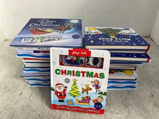 QTY OF ASSORTED CHILDRENS BOOKS TO INCLUDE TWAS THE NIGHT BEFORE CHRISTMAS: LOCATION - E17