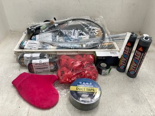 QTY OF ASSORTED ITEMS TO INCLUDE SOUDAL DEC CAULK SEALS AND FILLS: LOCATION - E15