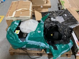 PALLET OF ASSORTED SMALL KITCHEN APPLIANCES TO INCLUDE BOSCH INDUCTION HOB : MODEL PUG61RAA5B: LOCATION - A6 (KERBSIDE PALLET DELIVERY)