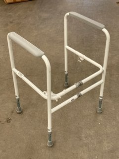 WALKING FRAME MOBILITY AID IN WHITE: LOCATION - BR12