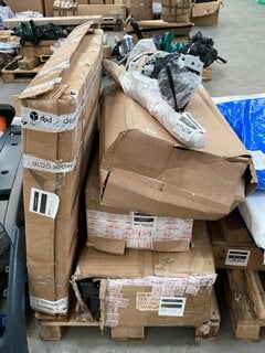 PALLET OF ASSORTED ITEMS TO INCLUDE LARGE QTY OF SELF ADHESIVE FOAM STYLE PANELS: LOCATION - D7 (KERBSIDE PALLET DELIVERY)