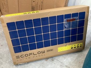 ECO FLOW 220W SOLART PANEL - RRP £349: LOCATION - D4