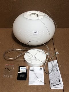 PHILIPS HUE WHITE & AMBIENT LED SEMI FLUSH DOME CEILING LIGHT: LOCATION - BR1