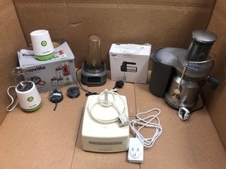 QTY OF ASSORTED KITCHEN ITEMS TO INCLUDE BREVILLE BLEND ACTIVE FAMILY BLENDER: LOCATION - BR2