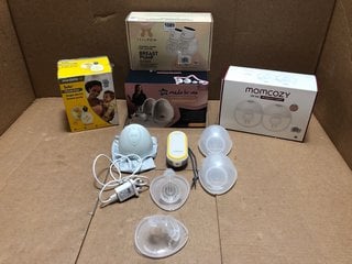 QTY OF ASSORTED BABY ITEMS TO INCLUDE MEDELA SOLO HANDS FREE SINGLE ELECTRIC BREAST PUMP - RRP £134.99: LOCATION - BR6