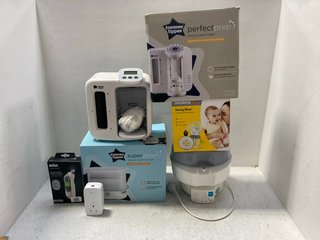 QTY OF ASSORTED BABY ITEMS TO INCLUDE MEDELA SWING MAXI DOUBLE ELECTRIC BREAST PUMP - RRP £149.99: LOCATION - BR10