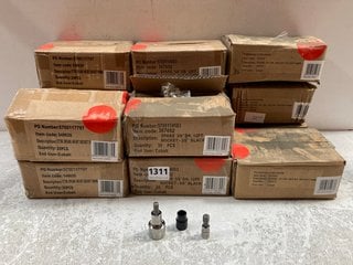 QTY OF ASSORTED SOCKETS TO INCLUDE QTY OF SPARE 1/2" DR SPLINE M8 55MML BIT SOCKETS: LOCATION - AR1