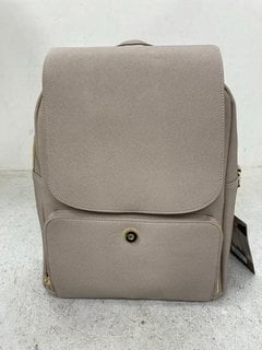 STACKERS BACKPACK MODEL 74418 IN TAUPE: LOCATION - BT6