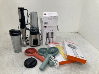 QTY OF ASSORTED JOHN LEWIS & PARTNERS ITEMS TO INCLUDE JOHN LEWIS & PARTNERS COFFEE GRINDER IN STAINLESS STEEL: LOCATION - BT7