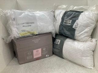 QTY OF ASSORTED JOHN LEWIS & PARTNERS ITEMS TO INCLUDE JOHN LEWIS & PARTNERS DUCK FEATHER & DOWN DOUBLE DUVET 4.5TOG: LOCATION - BT7