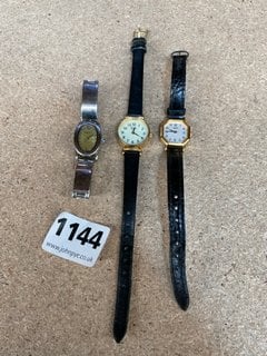 3 X WOMEN'S WRISTWATCHES: LOCATION - CR