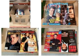 A LARGE BOX OF JAMES BOND EPHEMERA: LOCATION - CR