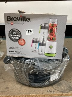 QTY OF ASSORTED ITEMS TO INCLUDE BREVILLE BLEND ACTIVE FAMILY BLENDER: LOCATION - BR4