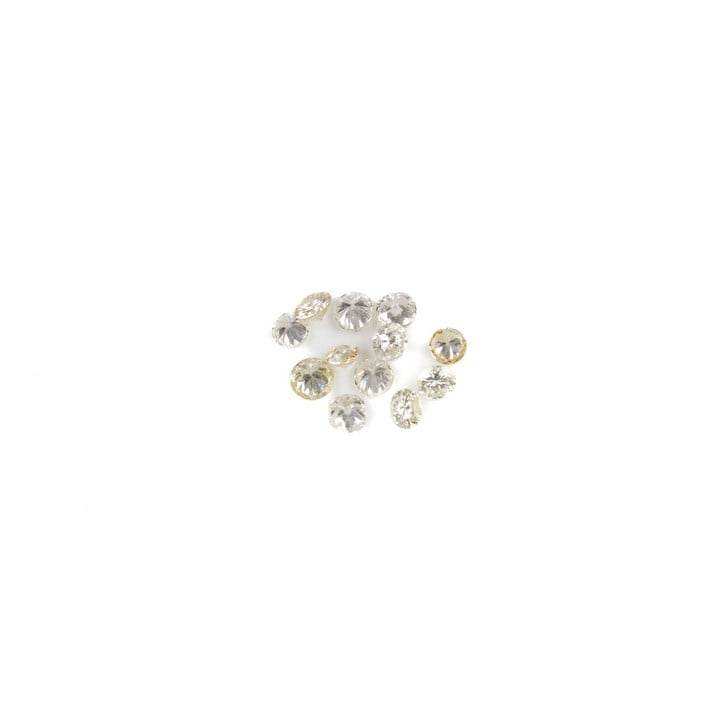 1.01ct Natural Diamond Round-cut Parcel of Gemstones, Colour G-I, Clarity VS-I1 (VAT Only Payable on Buyers Premium)