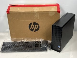 HP SLIM S01-AD2004NA 256 GB PC IN BLACK: MODEL NO 89G61EA#ABU (BOXED WITH KEYBOARD, MOUSE & POWER CABLE) INTEL PENTIUM SILVER J5040 @ 2.00GHZ, 8 GB RAM, INTEL UHD GRAPHICS 605 [JPTM125614] THIS PRODU