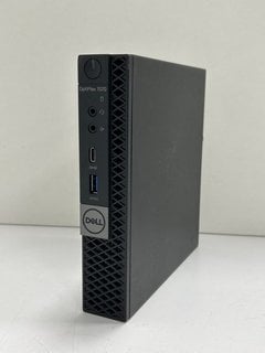 DELL OPTIPLEX 7070 MICRO 512GB PC: MODEL NO D10U003 (UNIT ONLY) INTEL CORE I5-9500 @ 3.00GHZ, 16GB RAM, INTEL UHD GRAPHICS 630 [JPTM125336] THIS PRODUCT IS FULLY FUNCTIONAL AND IS PART OF OUR PREMIUM