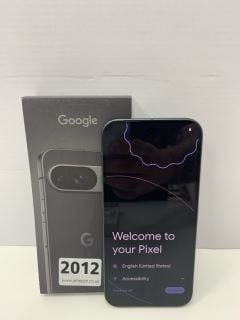 GOOGLE PIXEL 9 256GB SMARTPHONE IN OBSIDIAN: MODEL NO GUR25 (WITH BOX & ACCESSORIES) [JPTN41642] THIS PRODUCT IS FULLY FUNCTIONAL AND IS PART OF OUR PREMIUM TECH AND ELECTRONICS RANGE