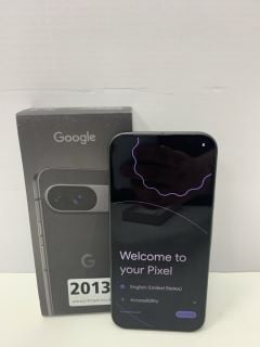 GOOGLE PIXEL 9 256GB SMARTPHONE IN OBSIDIAN: MODEL NO GUR25 (WITH BOX & ACCESSORIES) [JPTN41641] THIS PRODUCT IS FULLY FUNCTIONAL AND IS PART OF OUR PREMIUM TECH AND ELECTRONICS RANGE